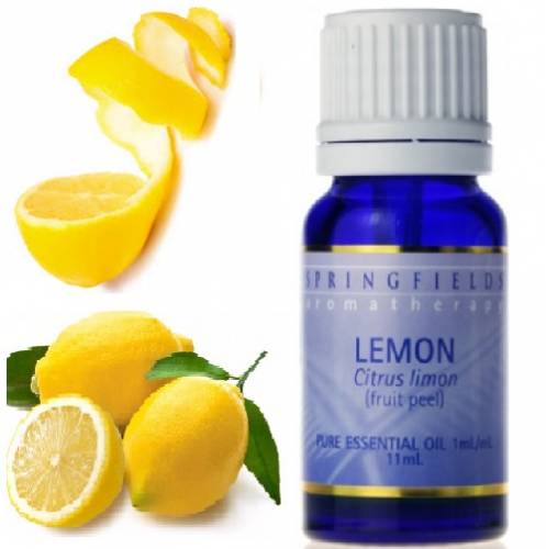 SPRINGFIELDS ESSENTIAL ORGANIC LEMON OIL